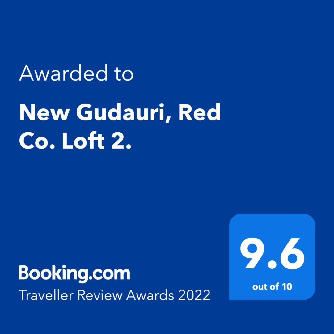 New Gudauri, Red Co. Loft 2. Daire Oda fotoğraf
